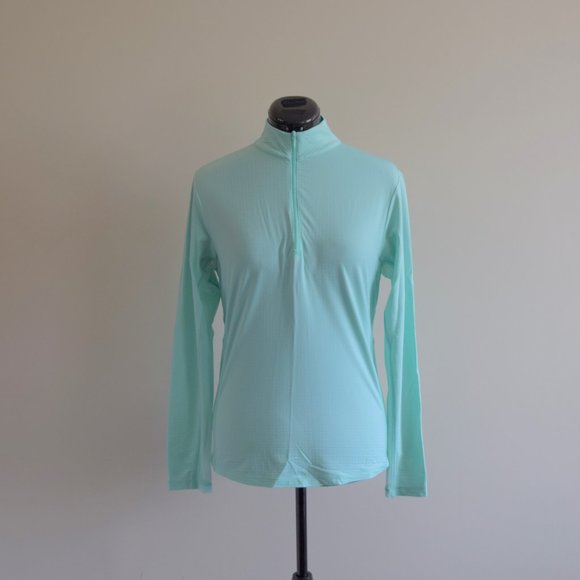 2/$20 Pastel Mint Green Half Zip Sweater Pullover - Picture 1 of 6